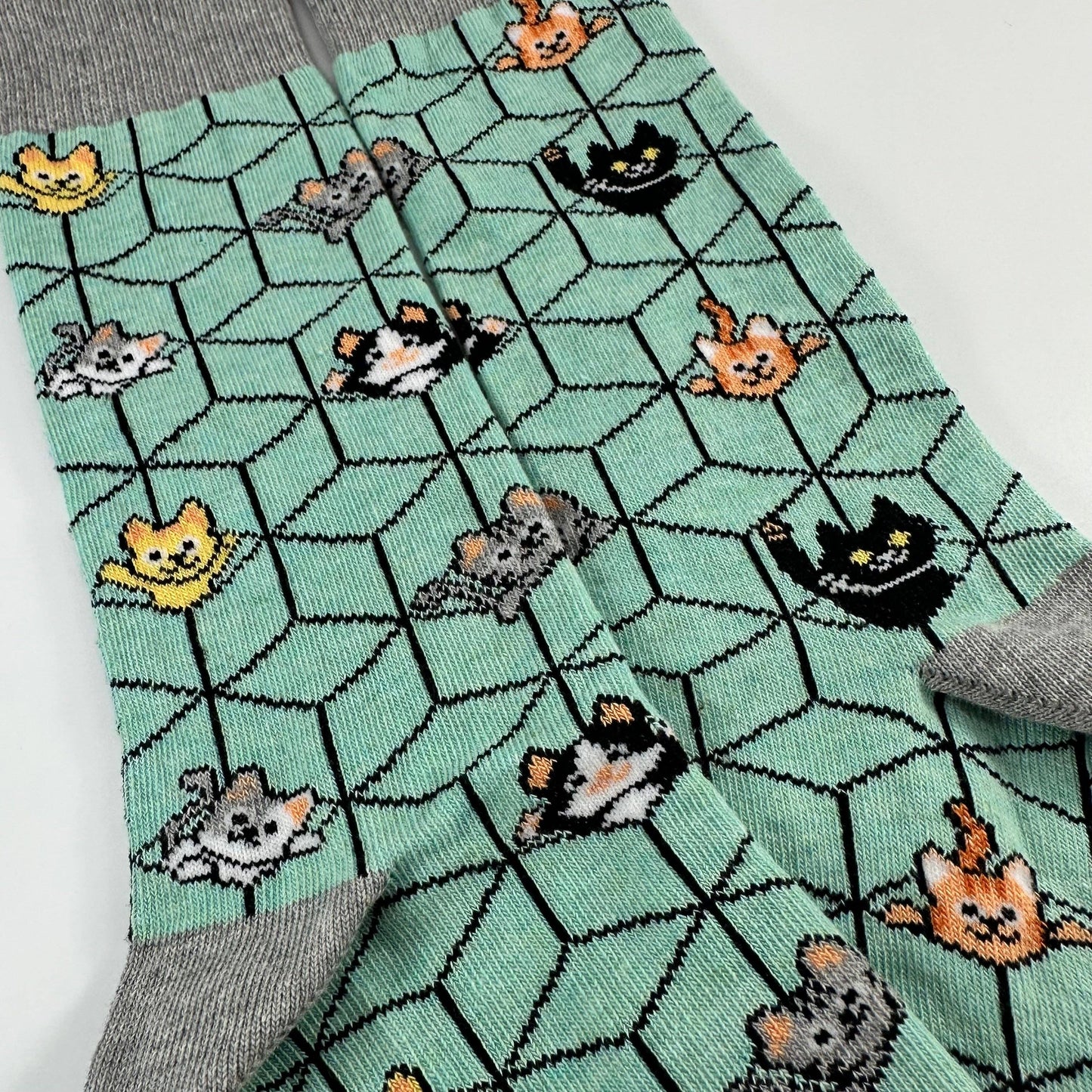 Cats in 3D Socks