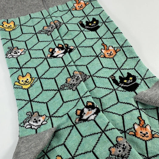 Cats in 3D Socks