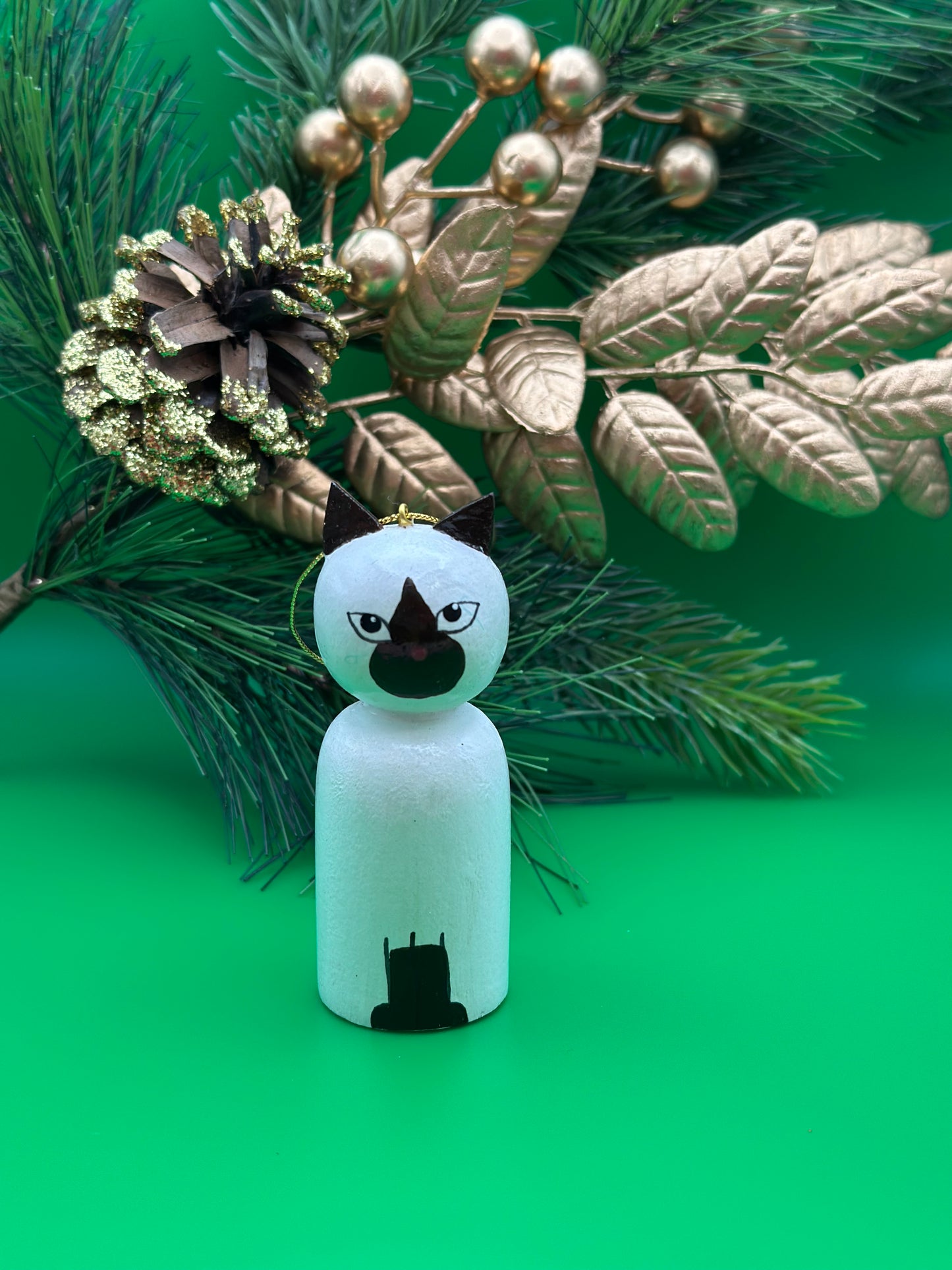 Cat Holiday Ornament