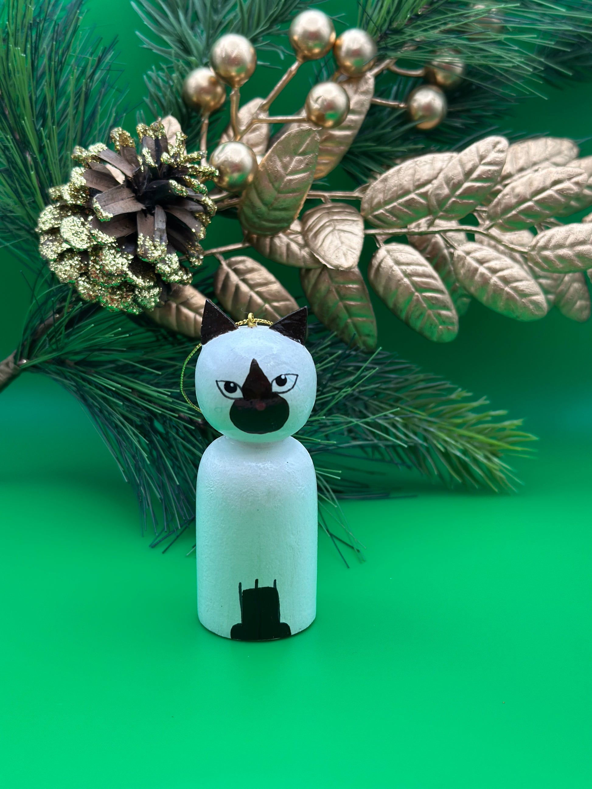 Cat Holiday Ornament