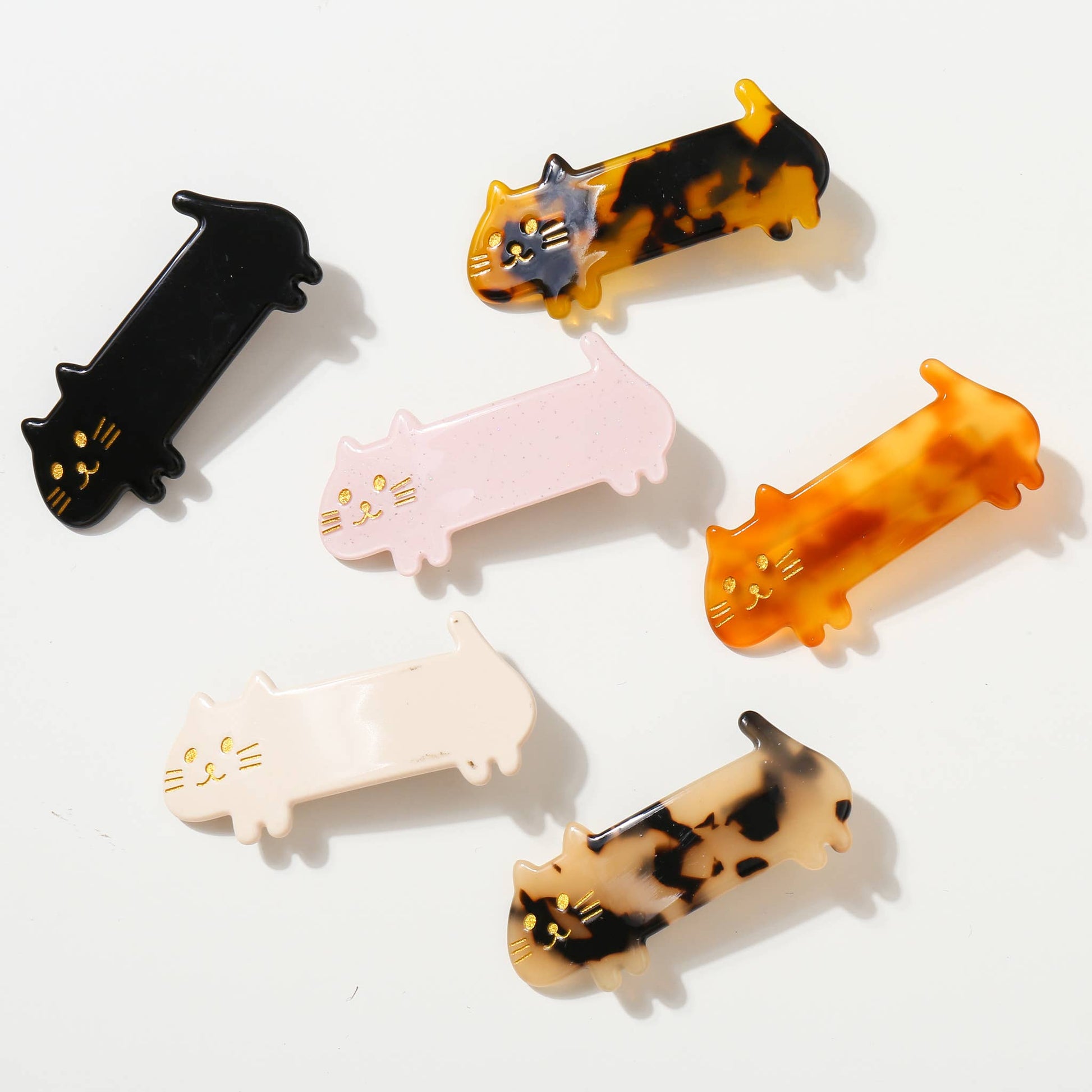 Hair clip Beau | Cute Cat Hair Barrette Clip (Set of 2)