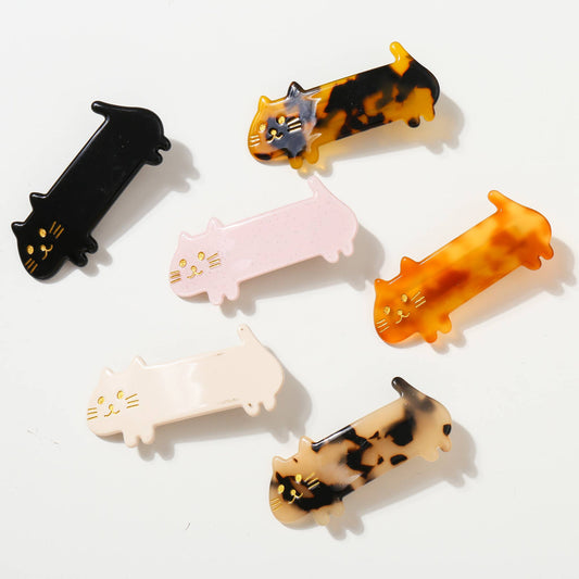 Hair clip Beau | Cute Cat Hair Barrette Clip (Set of 2)