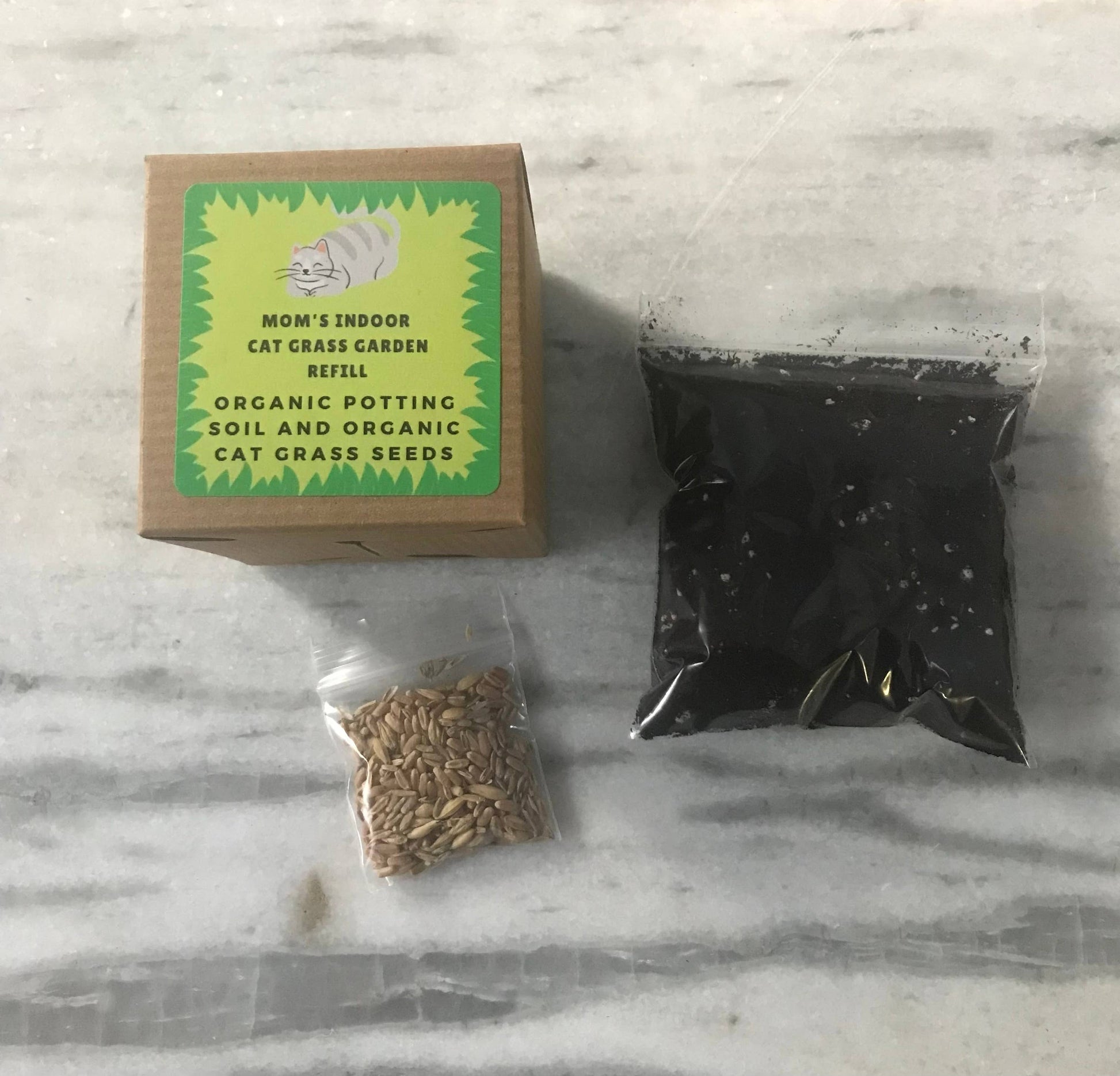 Cat Grass Garden Ball - Refill Pack