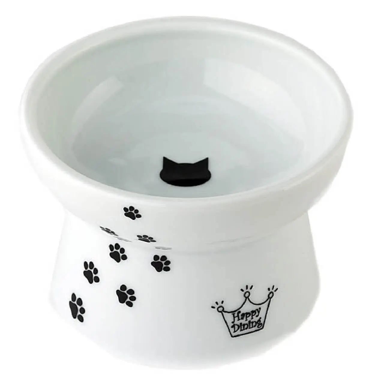 Raised Cat Food Bowl - Paw