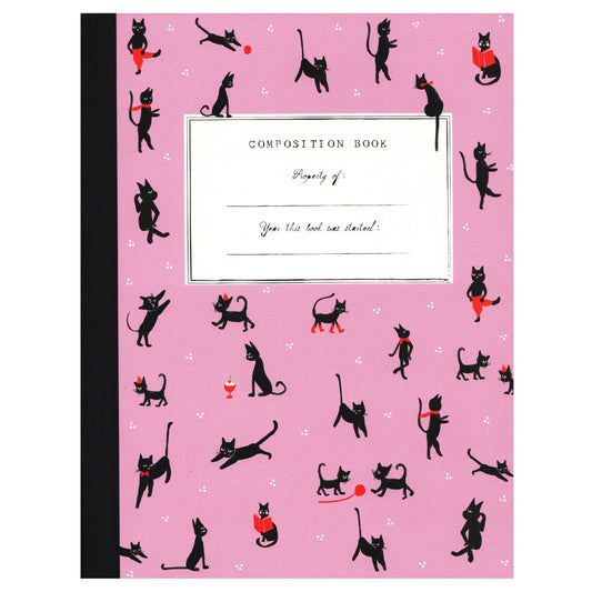 Notebook - Cat Club Composition Book