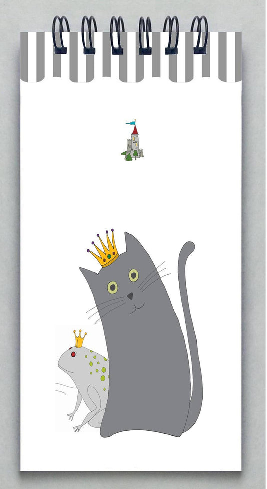 Notepad - Gray Cat Princess