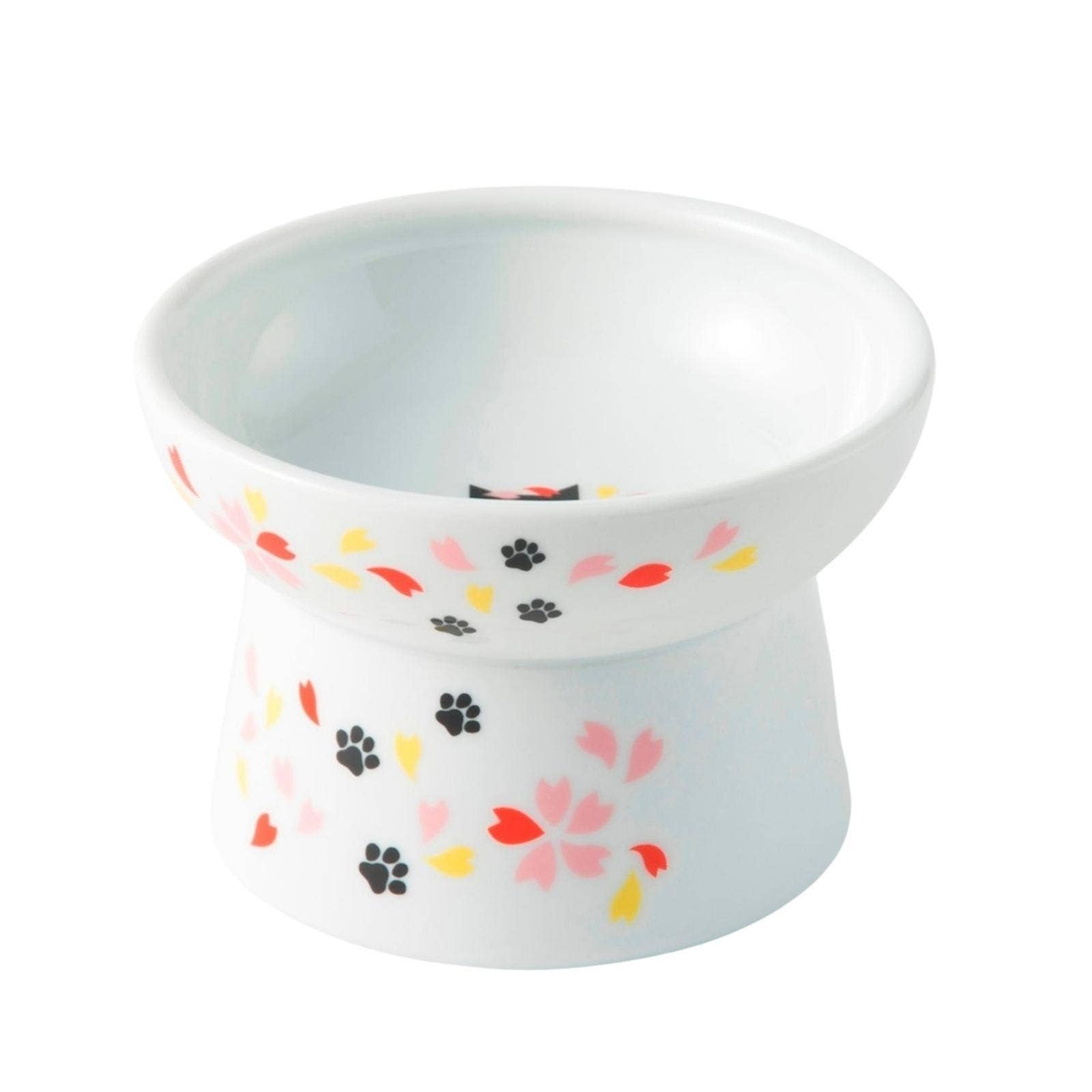 Raised Cat Food Bowl (Sakura Limited Edition)