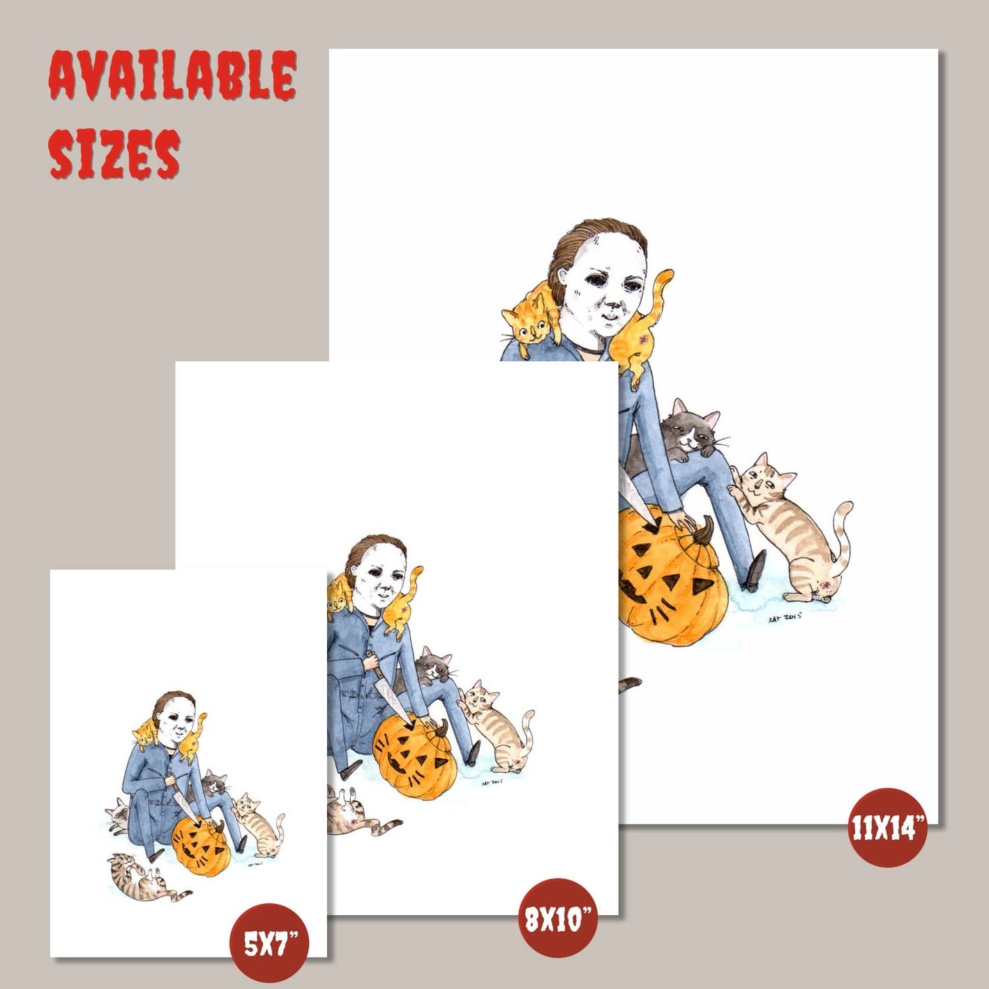 Horror Cats - Halloween