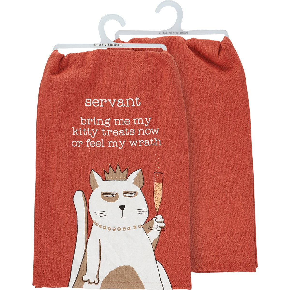 Feel My Wrath Kitchen Towel