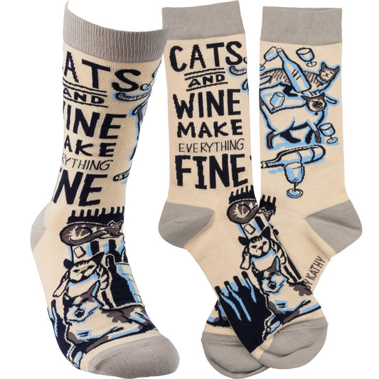 Socks - Cats And Wine