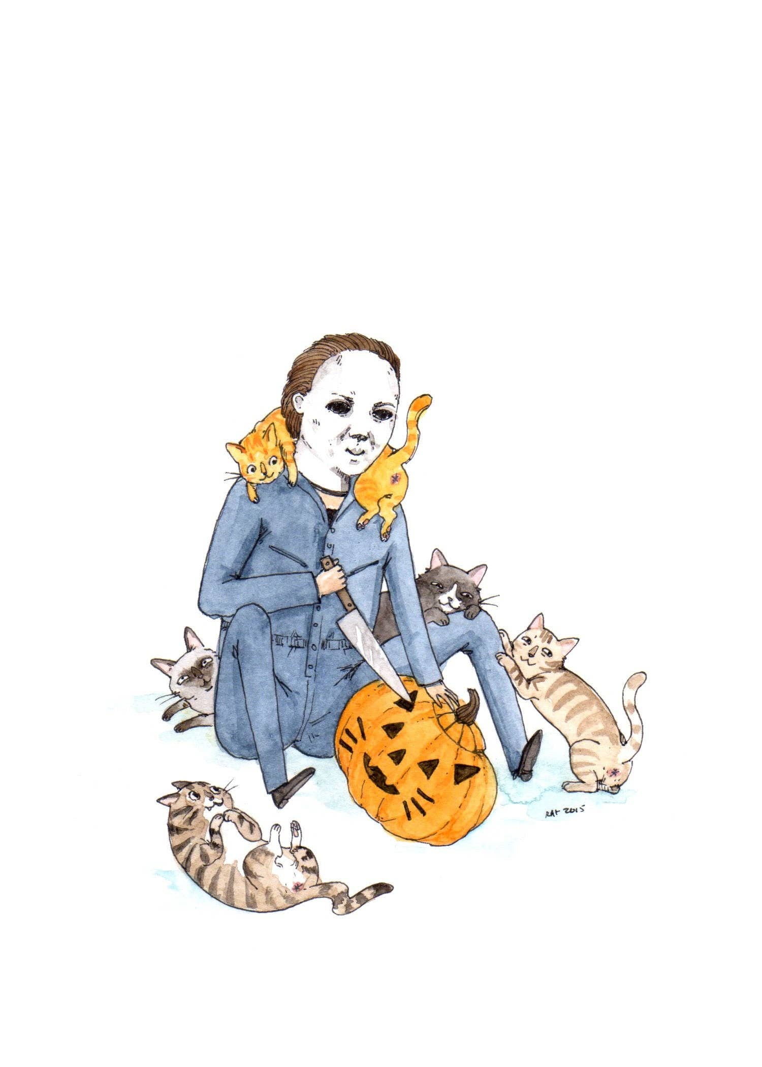 Horror Cats - Halloween
