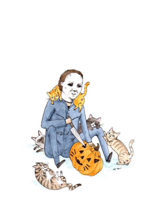 Horror Cats - Halloween