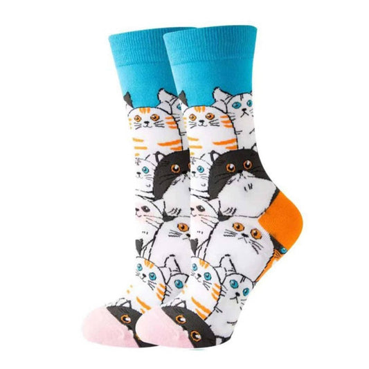 Multi-Cats Socks