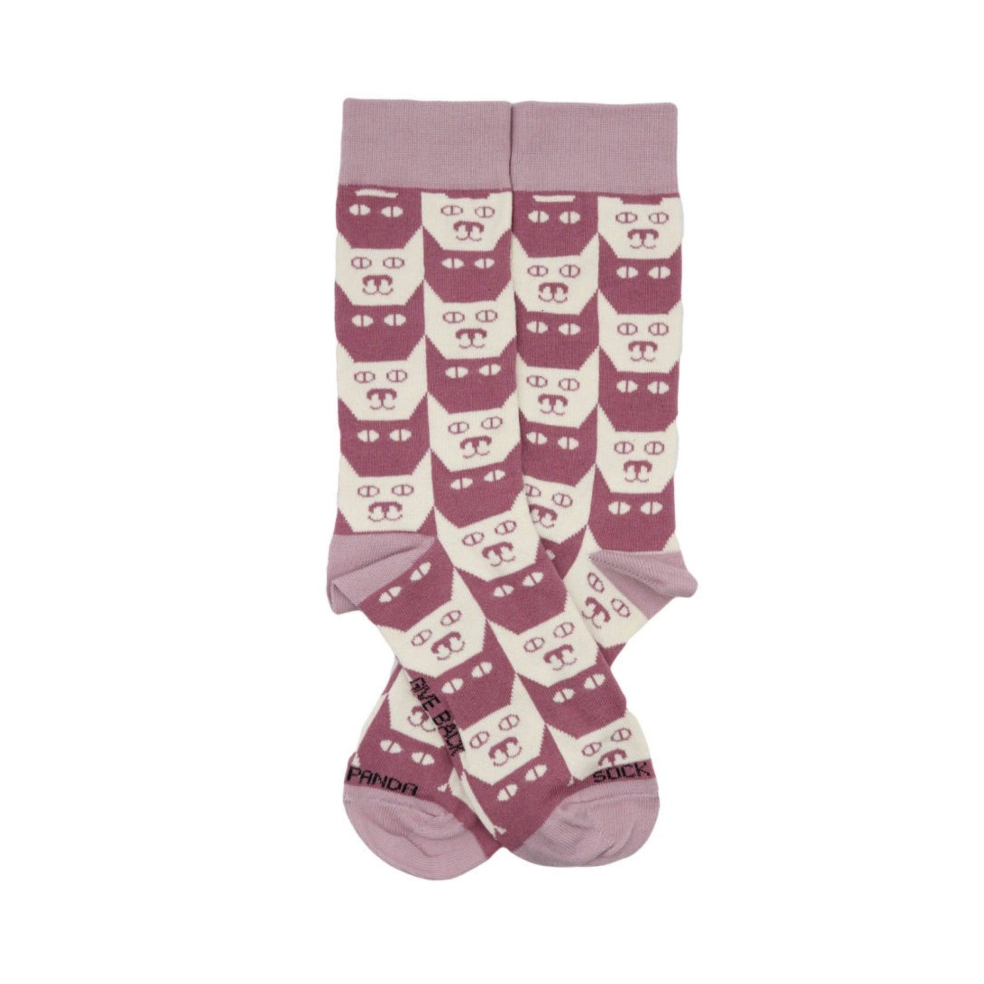 Pink Cats Socks