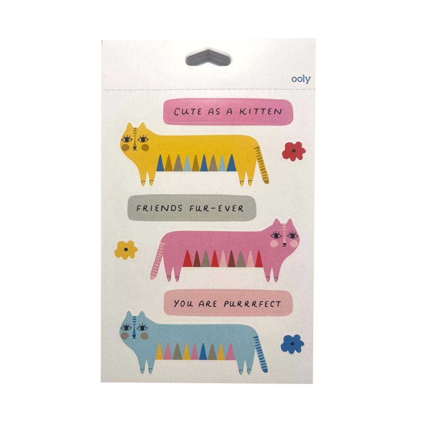 Sticker Sheet - Dress up Cats