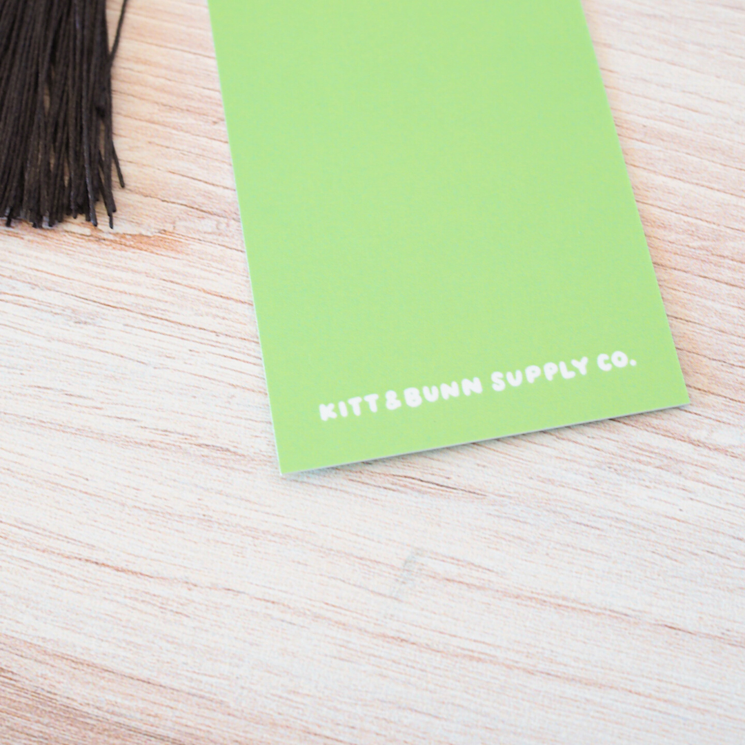 Cat Bookmark with Tassle