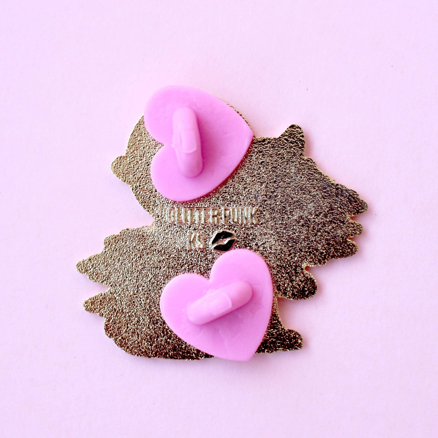 Fog Cat Enamel Pin