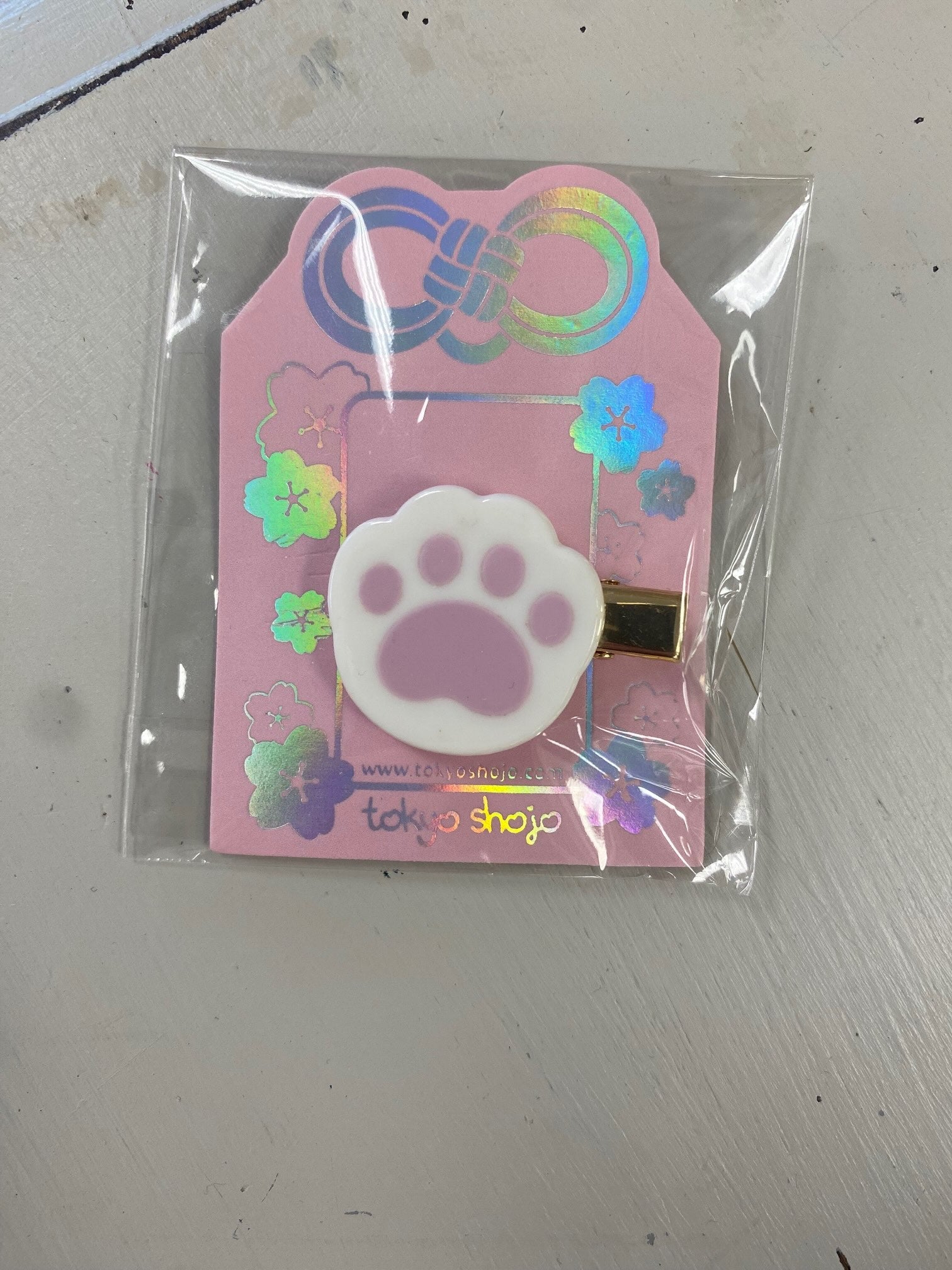 Cat Paw Kawaii Hair Clip