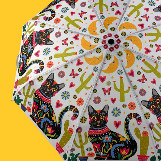 Umbrella - Cat and Florals