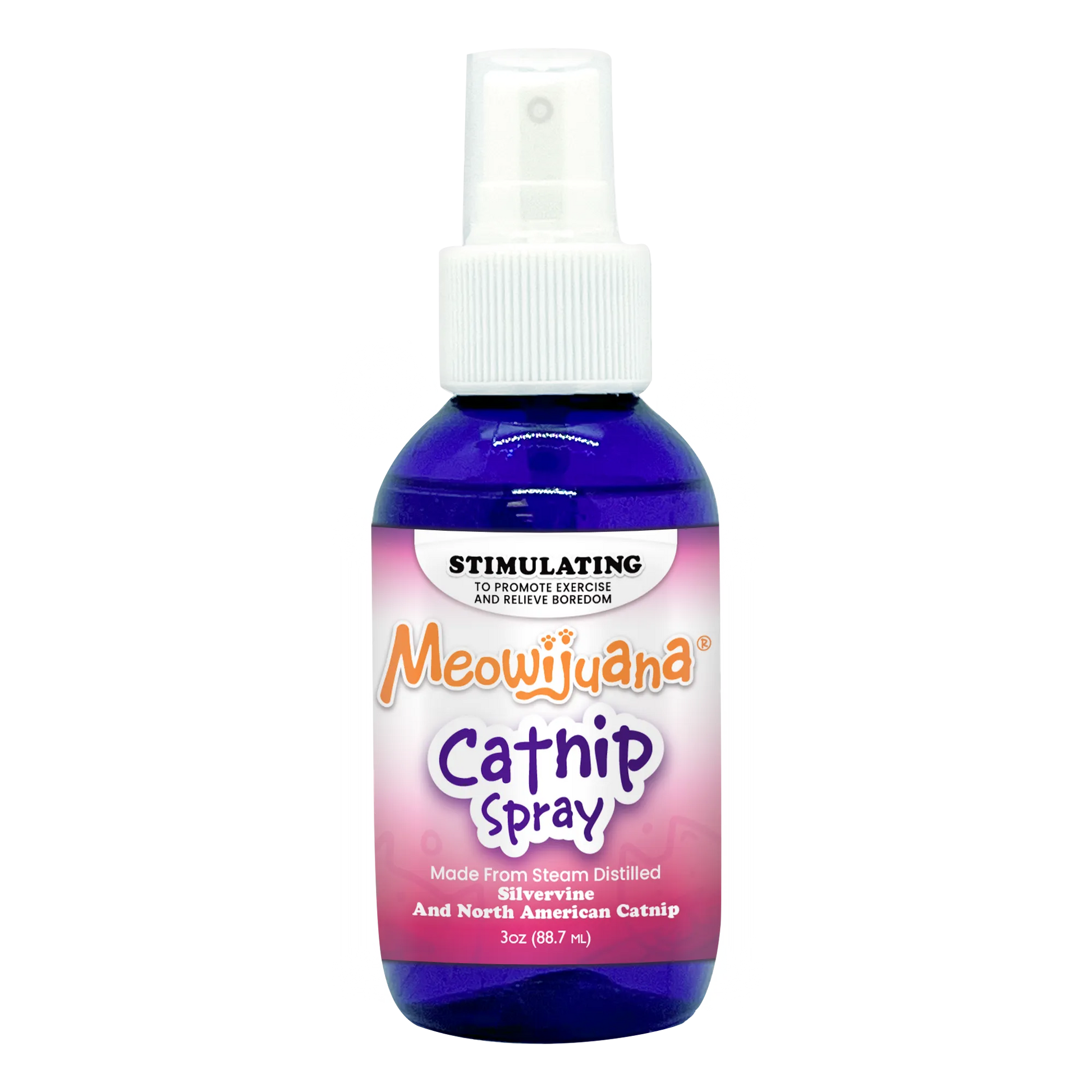 Meowijuana® Catnip & Silvervine Spray - 3 oz.