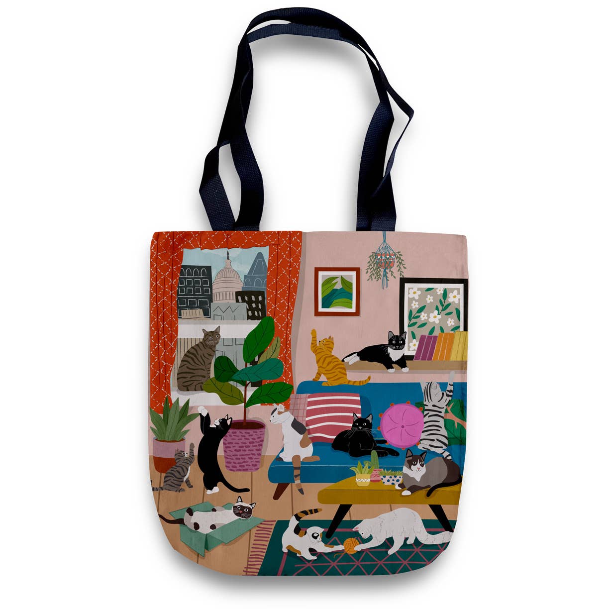 Tote Bag - House of Kitty Cats