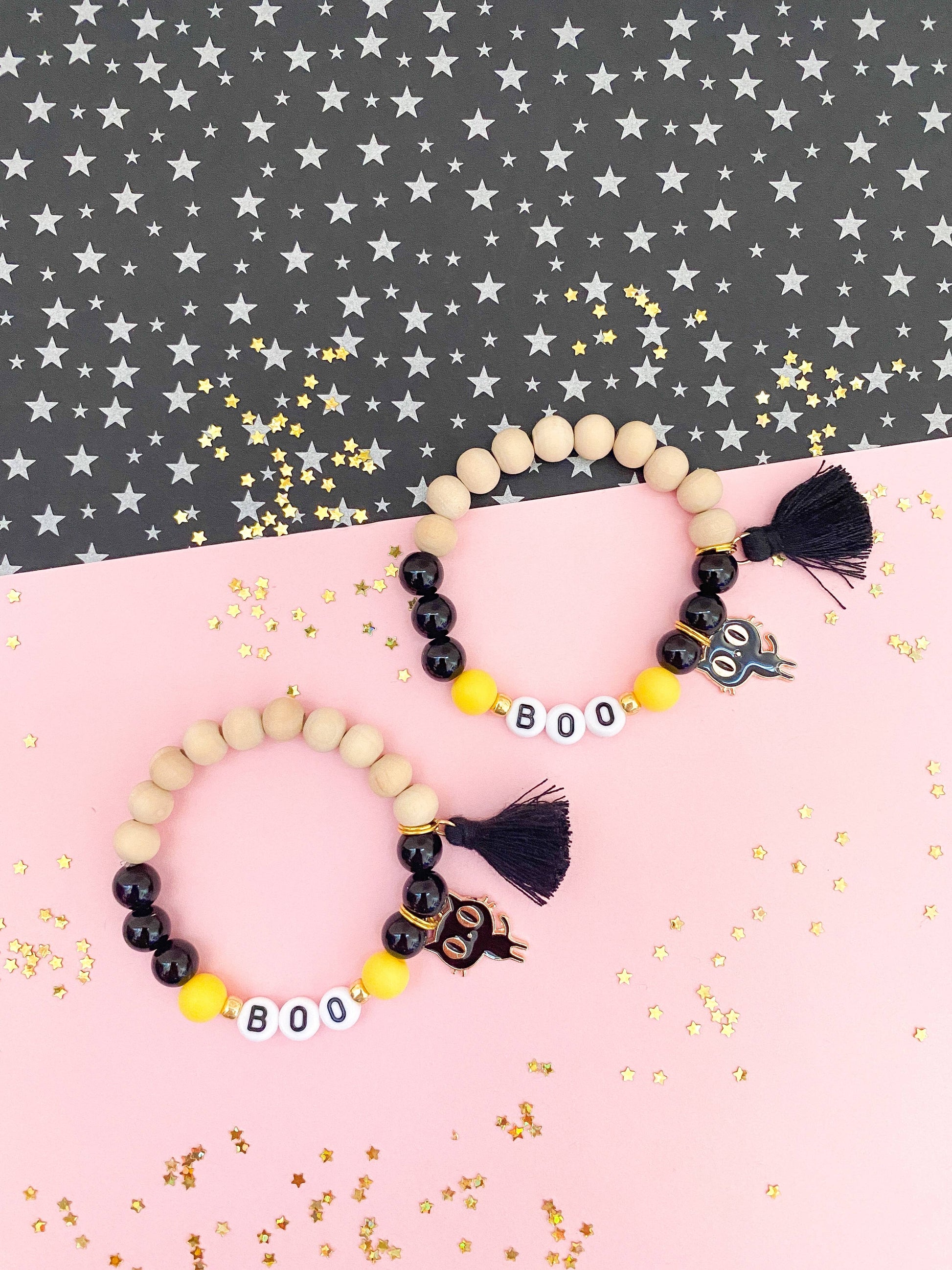 Boo Black Cat Bracelet