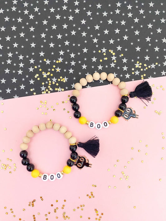 Boo Black Cat Bracelet