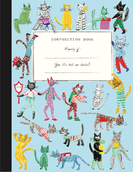 Notebook - Kitty Cats Composition Book