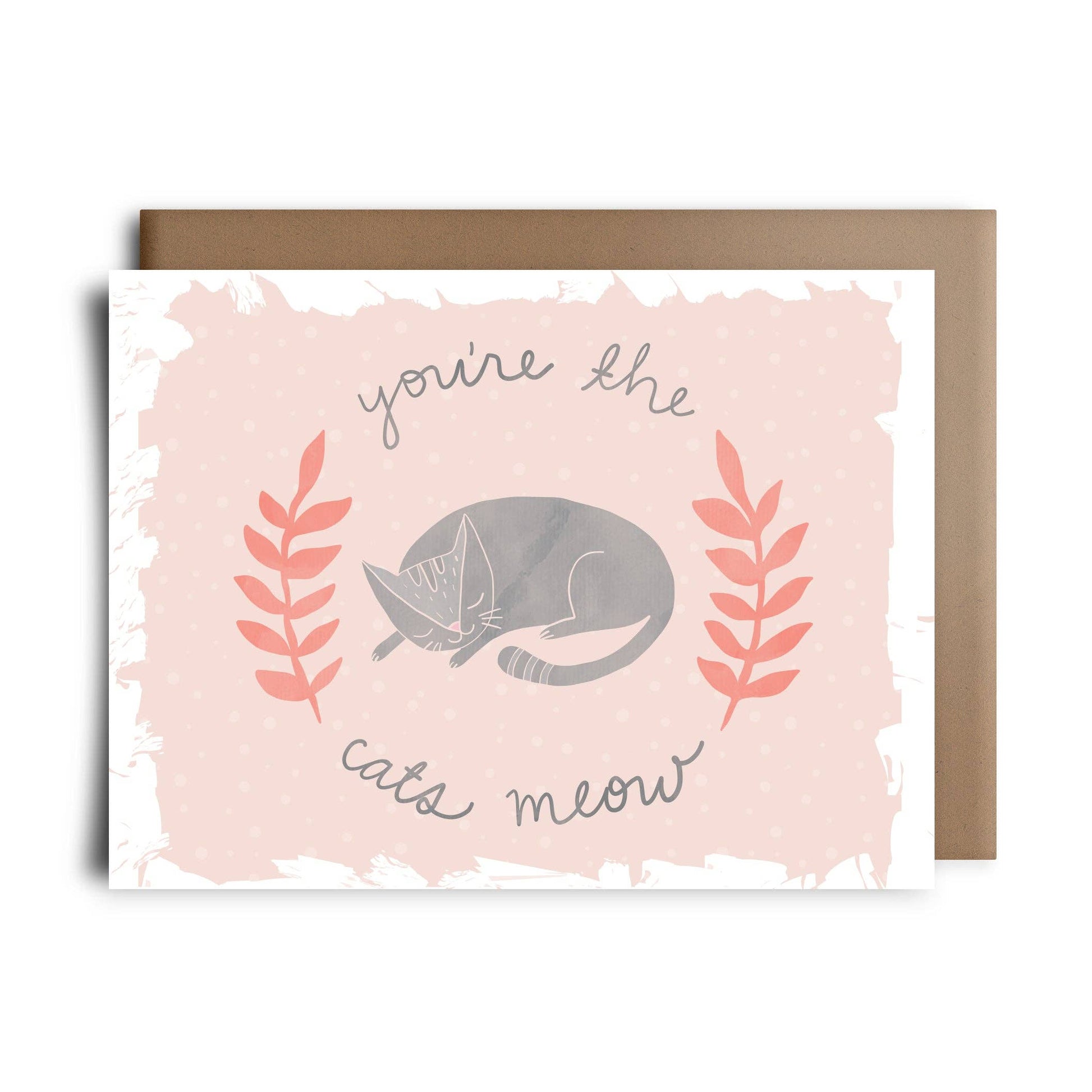 Cats Meow Greeting Card