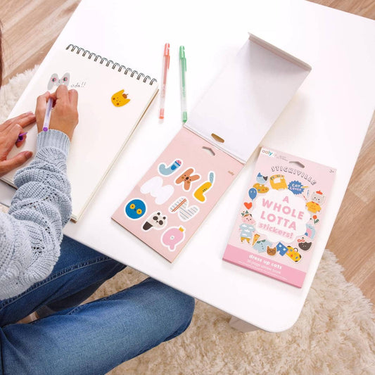 Sticker Sheet - Dress up Cats