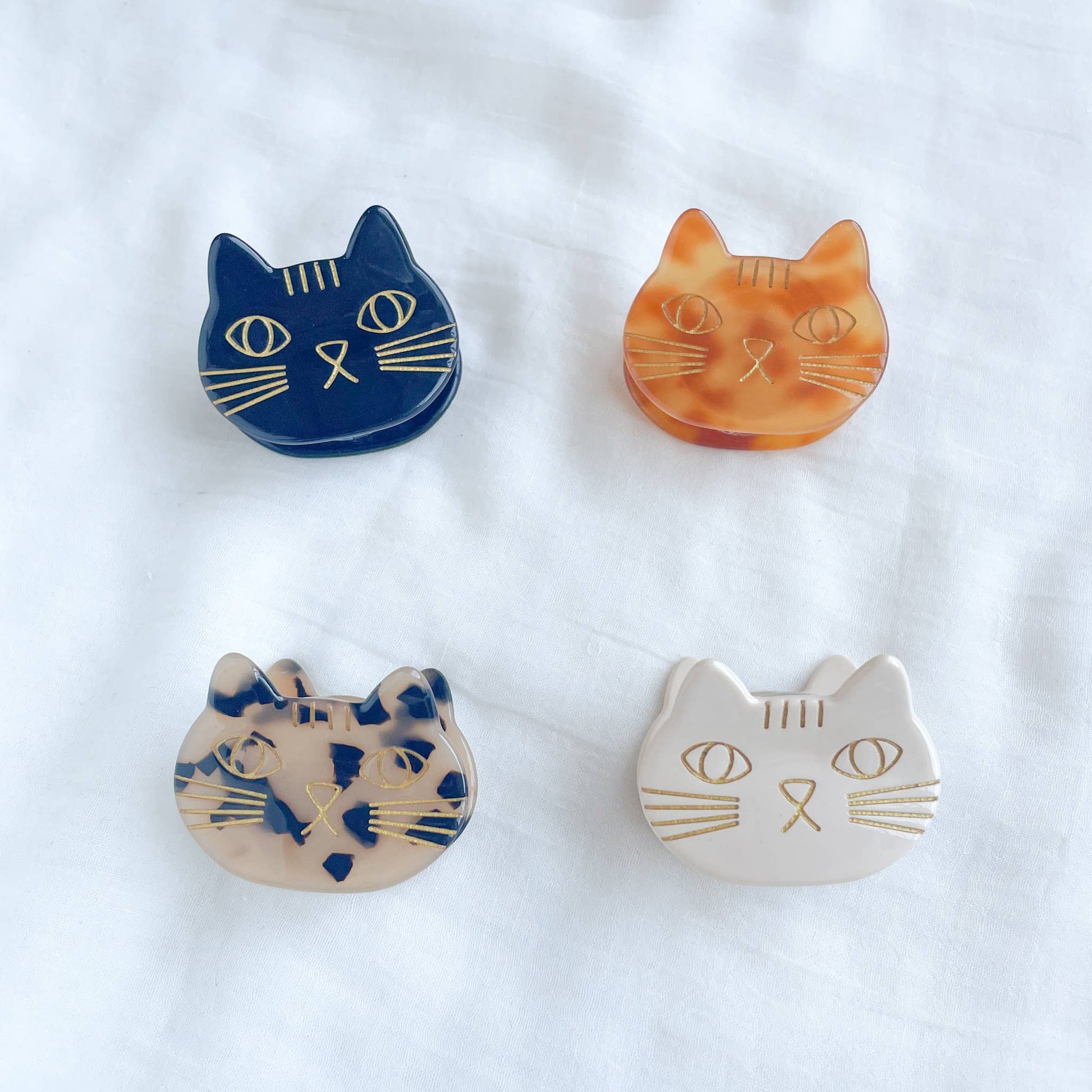 Cute Cat Small Claw Clip