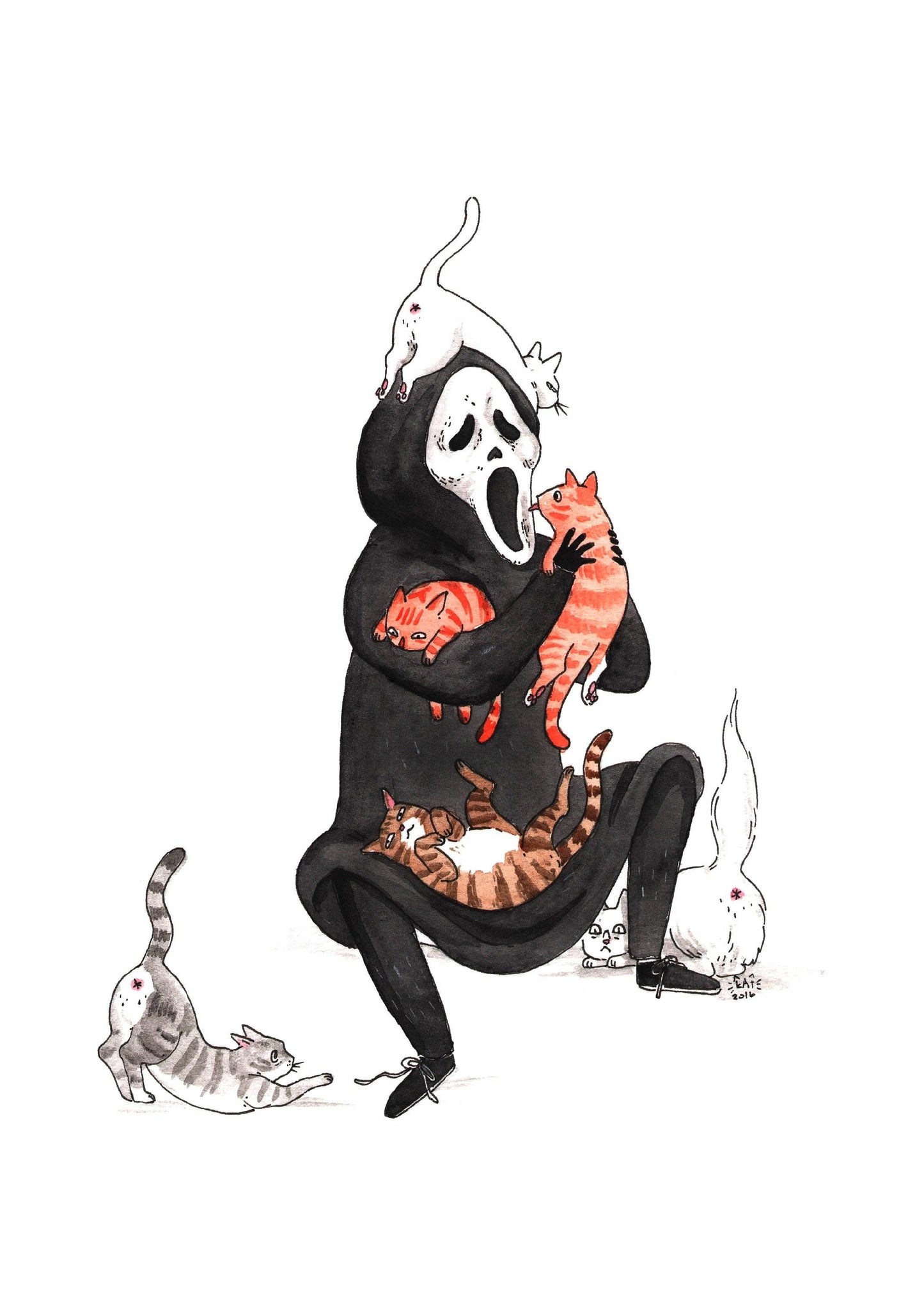 Horror Cats - Scream