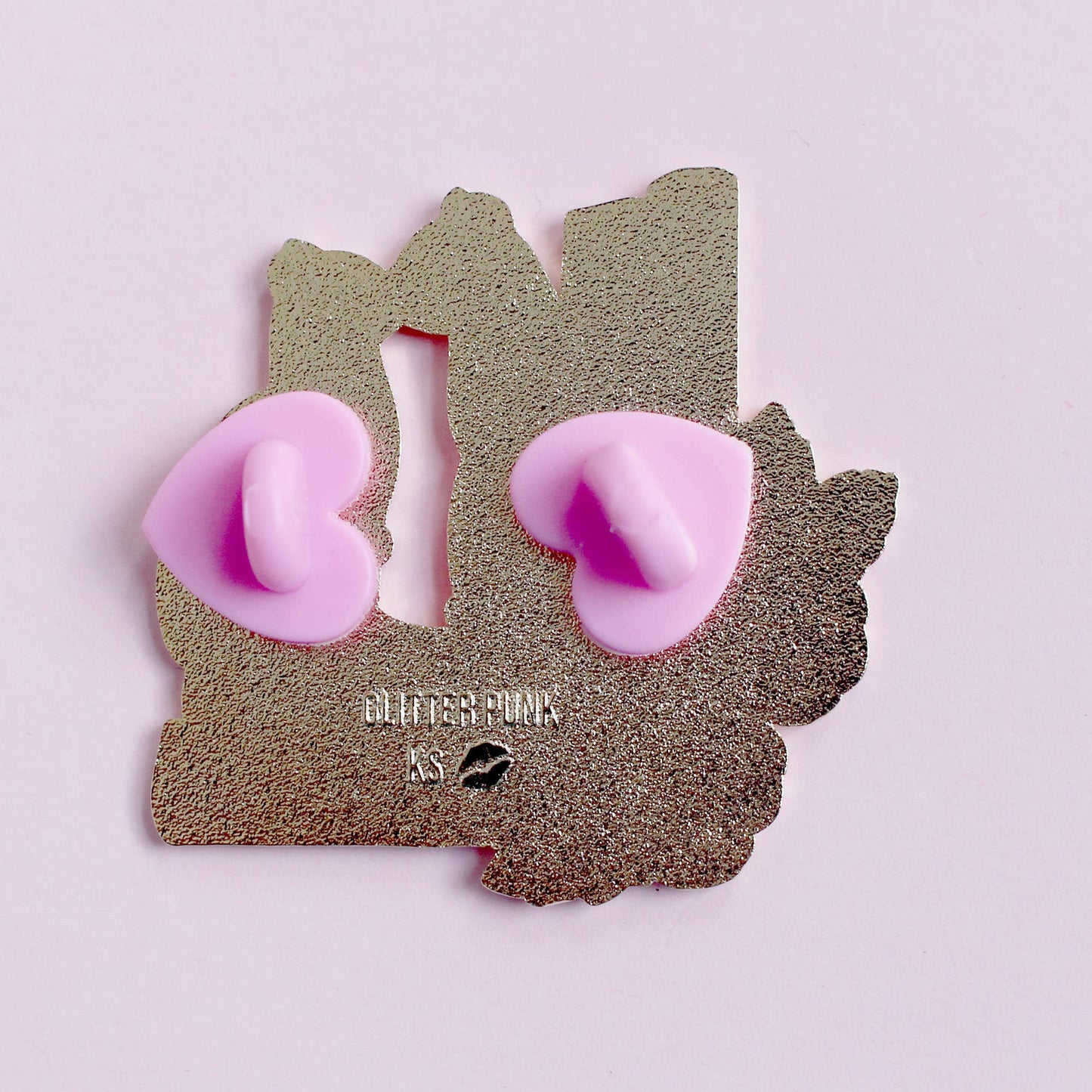 Here for the Romance Cats Enamel Pin