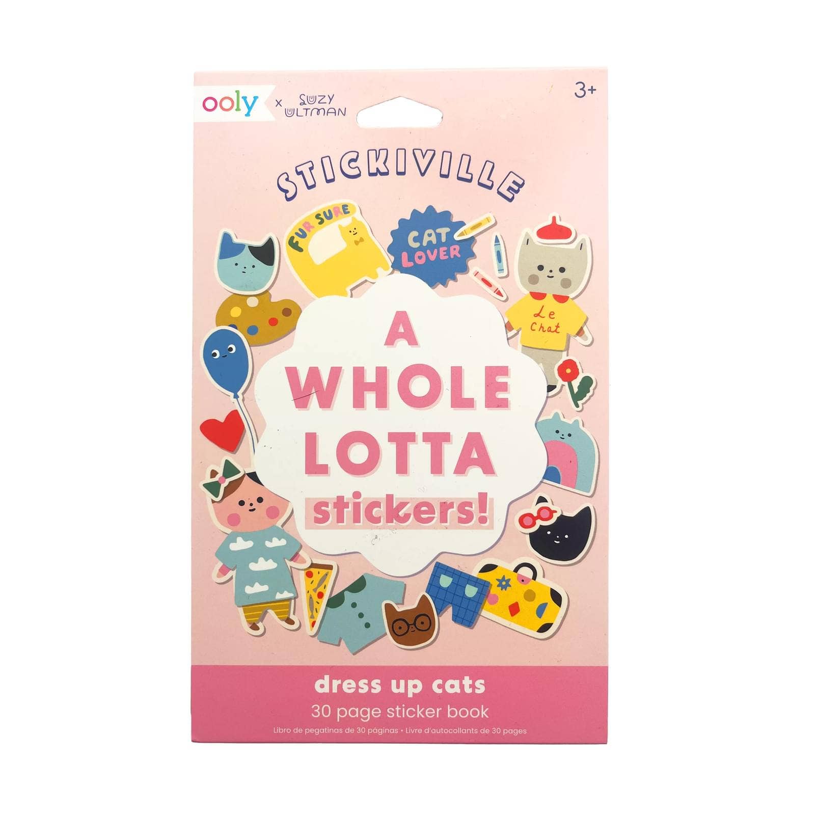 Sticker Sheet - Dress up Cats