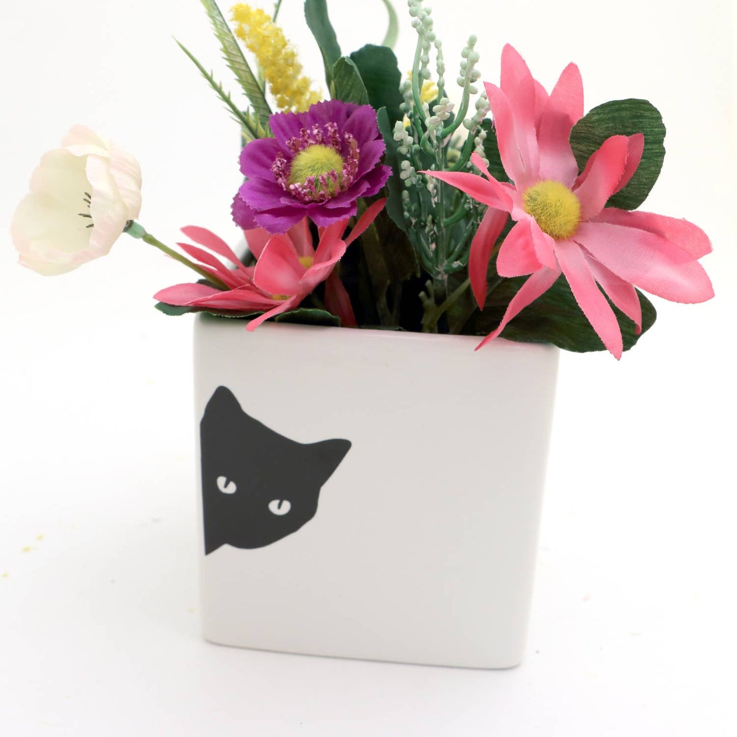 Black Cat Planter