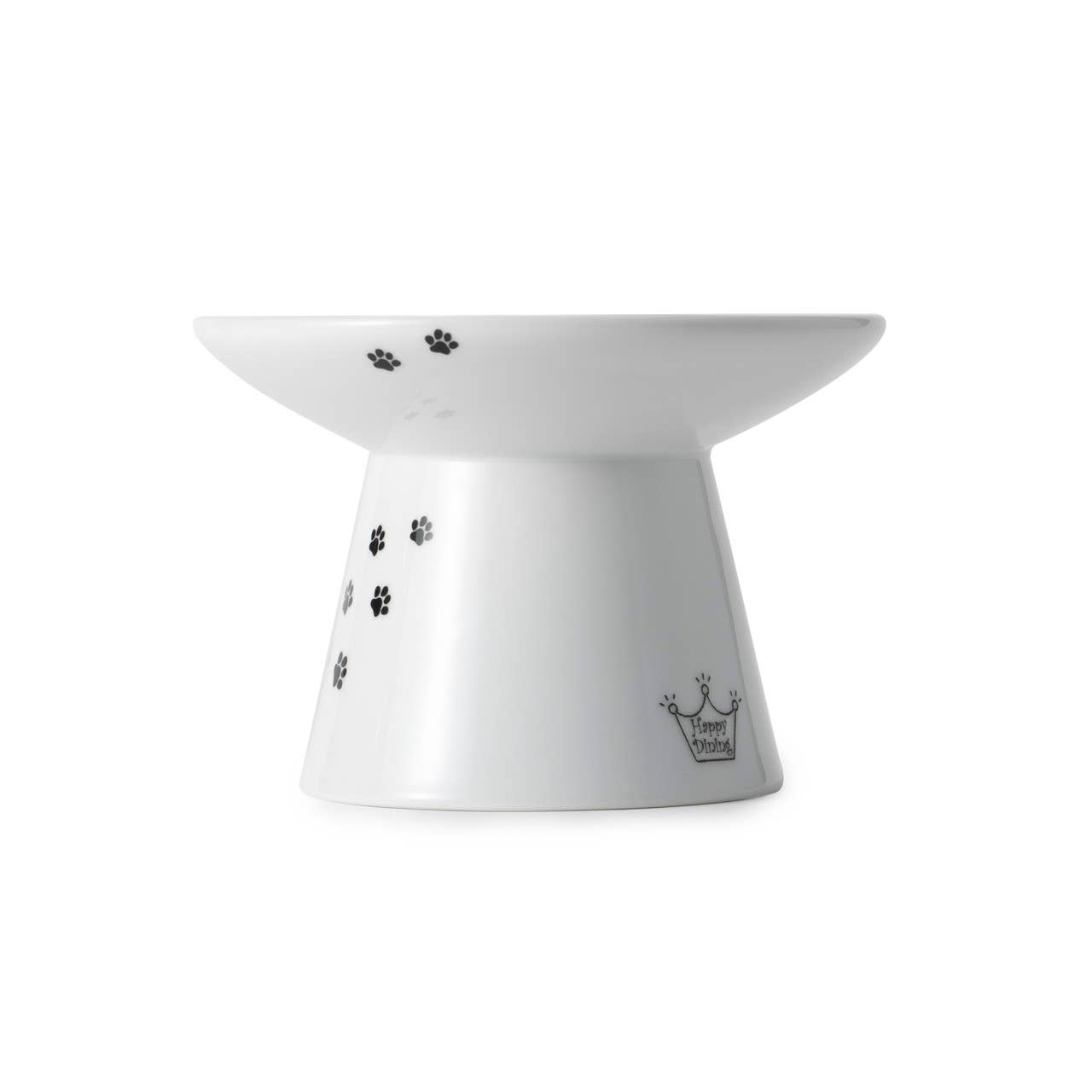 Extra Wide Raised Cat Food Bowl