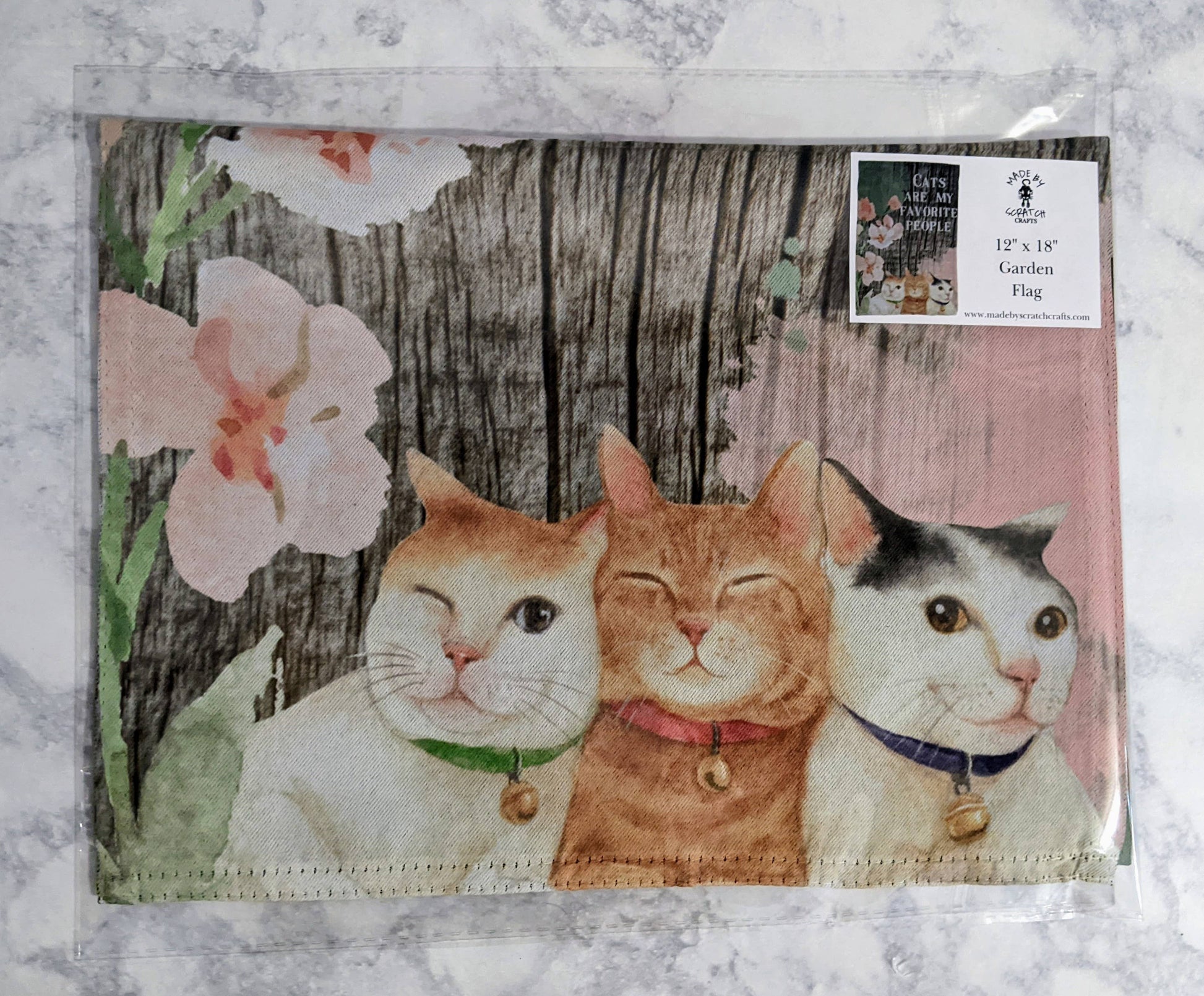Cats Are My Favorite People Garden Flag
