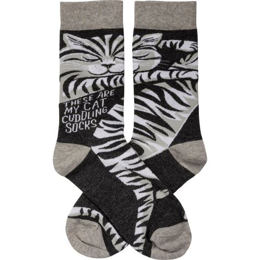 Socks - Cat Cuddling Socks