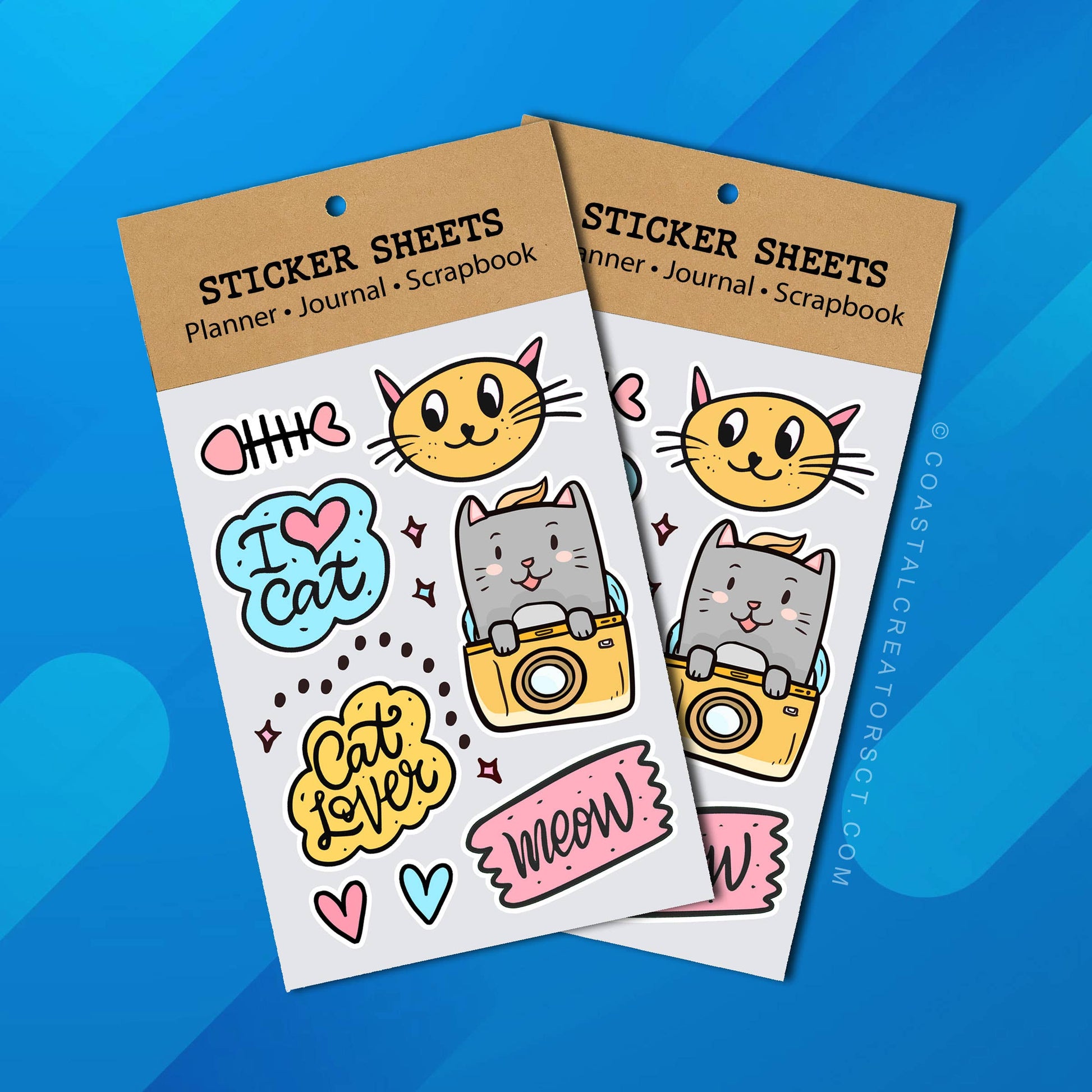 Sticker Sheet - Cats