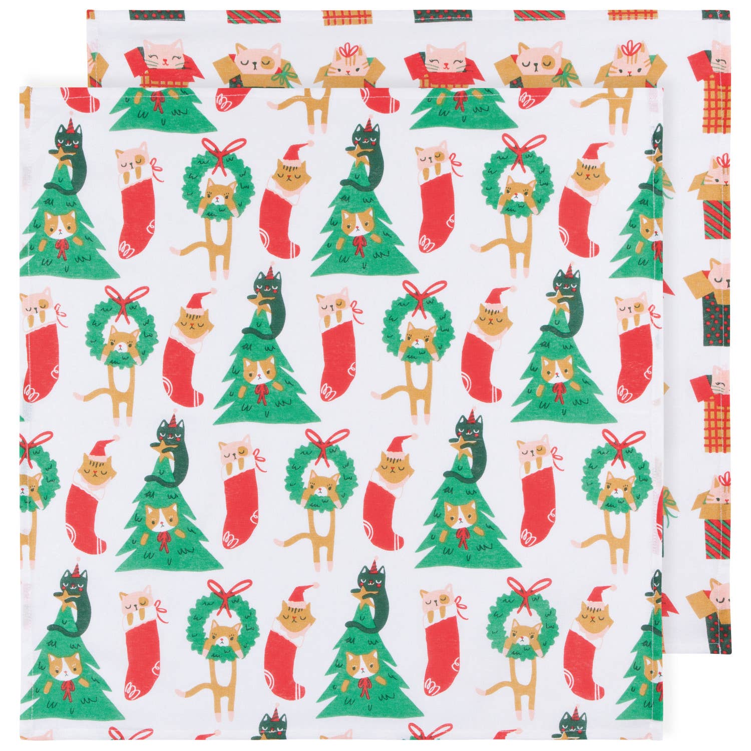 Let it Meow Christmas Kitchen Towel Set