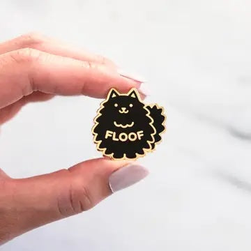 Floof Enamel Pin