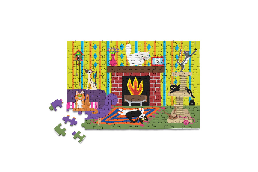 Cat House Micro Puzzle