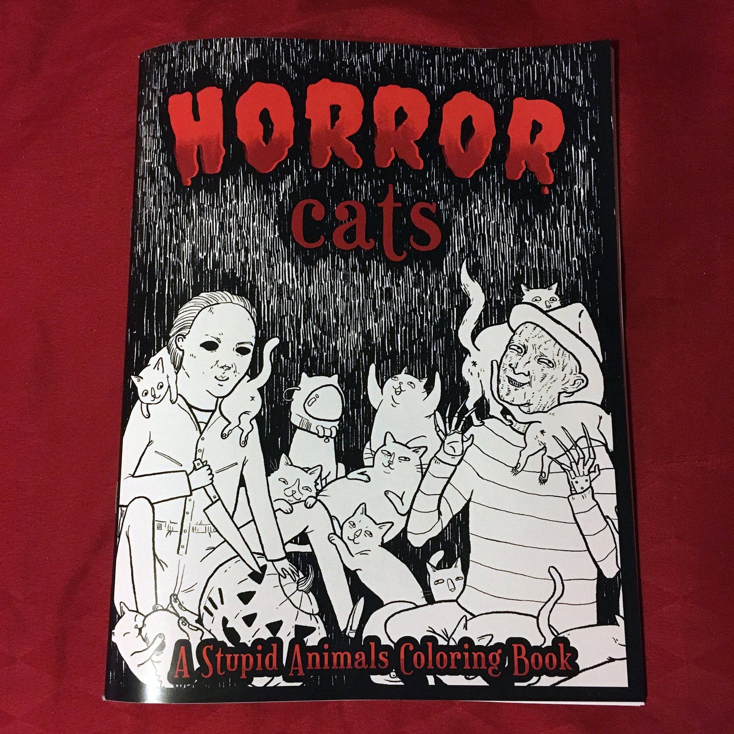 Coloring Book - Horror Cats