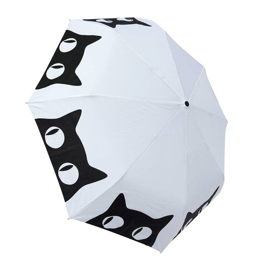 Umbrella - Big Eyes Black Cat
