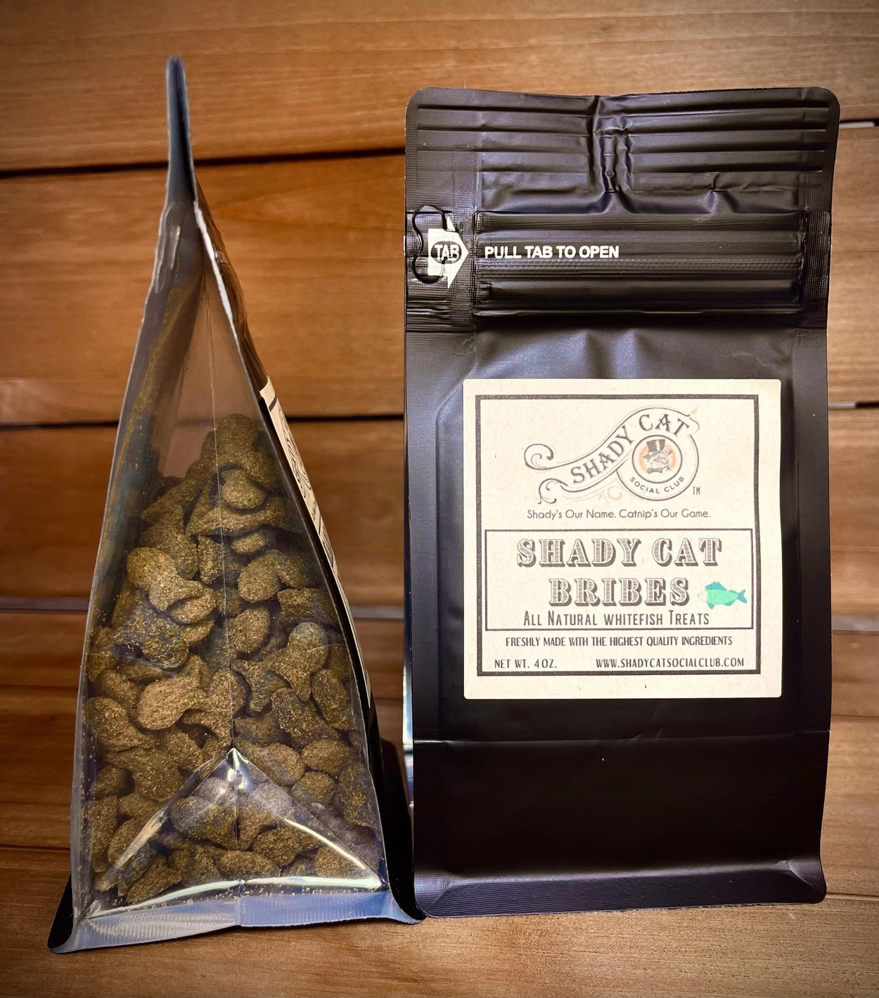 Shady Cat Bribes - Cat Treats: Calming Whitefish and Valerian