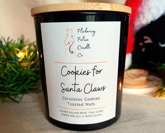 Scented candle - Cookies for Santa Claws