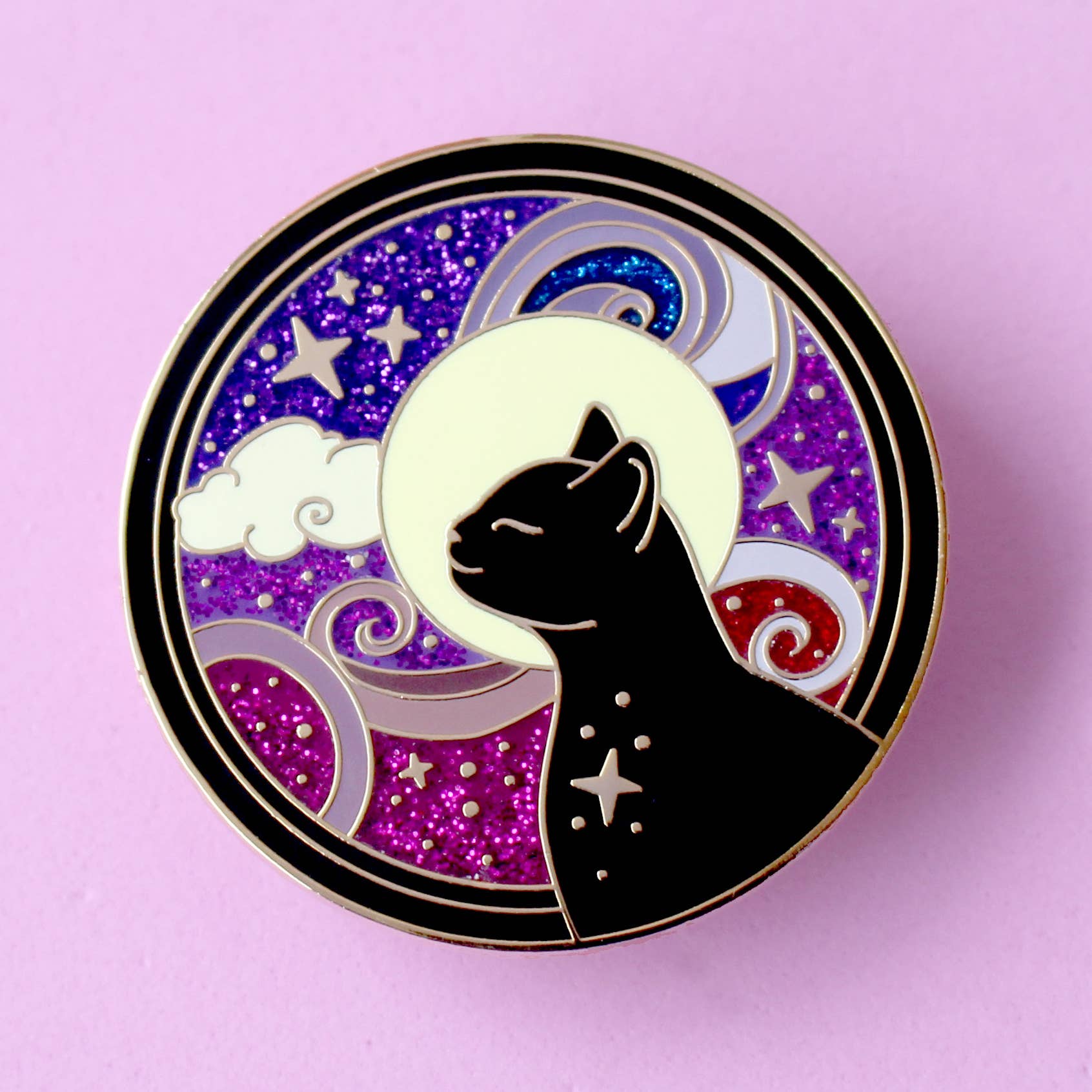 Cosmic Cat Pin