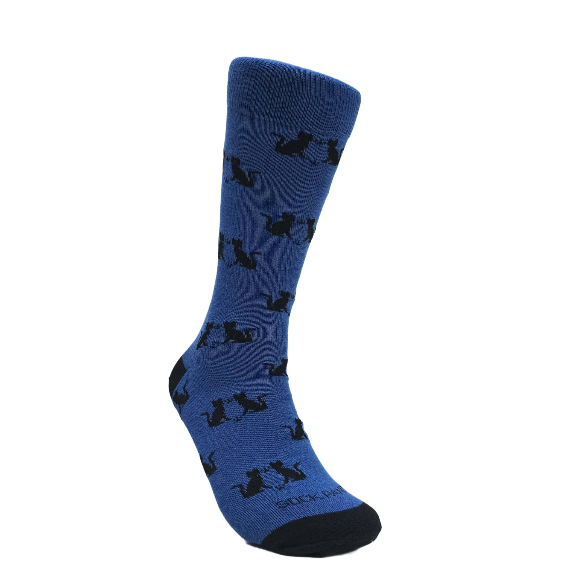 Cat Silhouette Socks