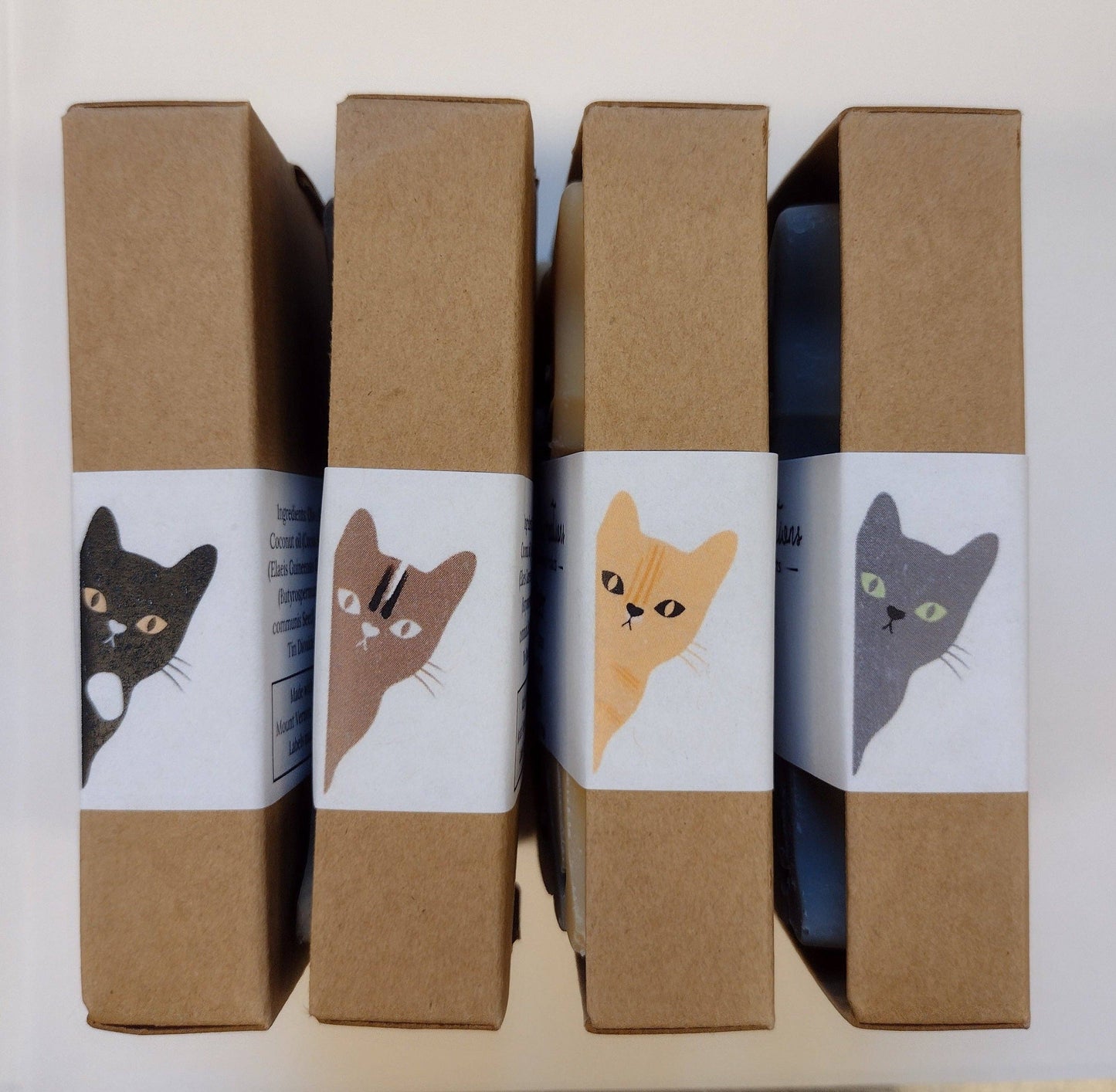 Cat Shaped Soap Bar - Clancy