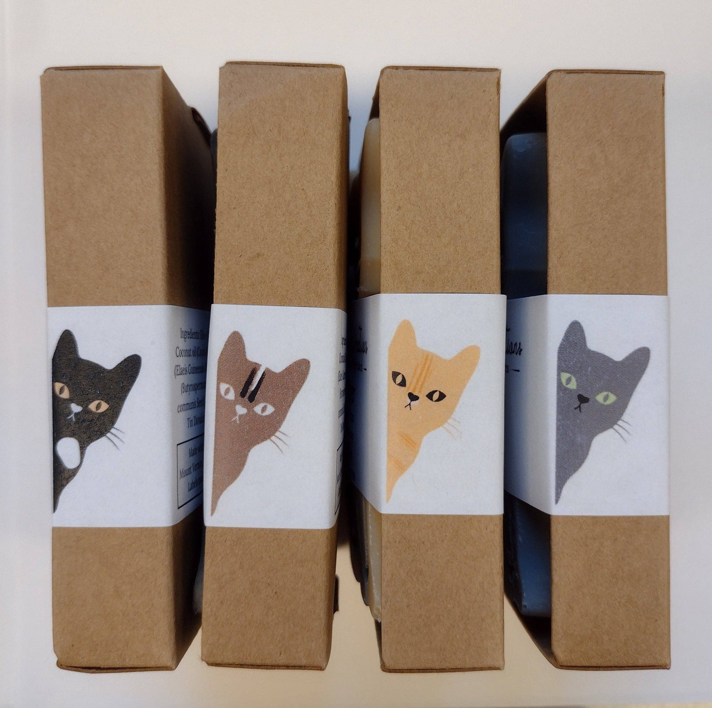 Cat Shaped Soap Bar - Whiskers